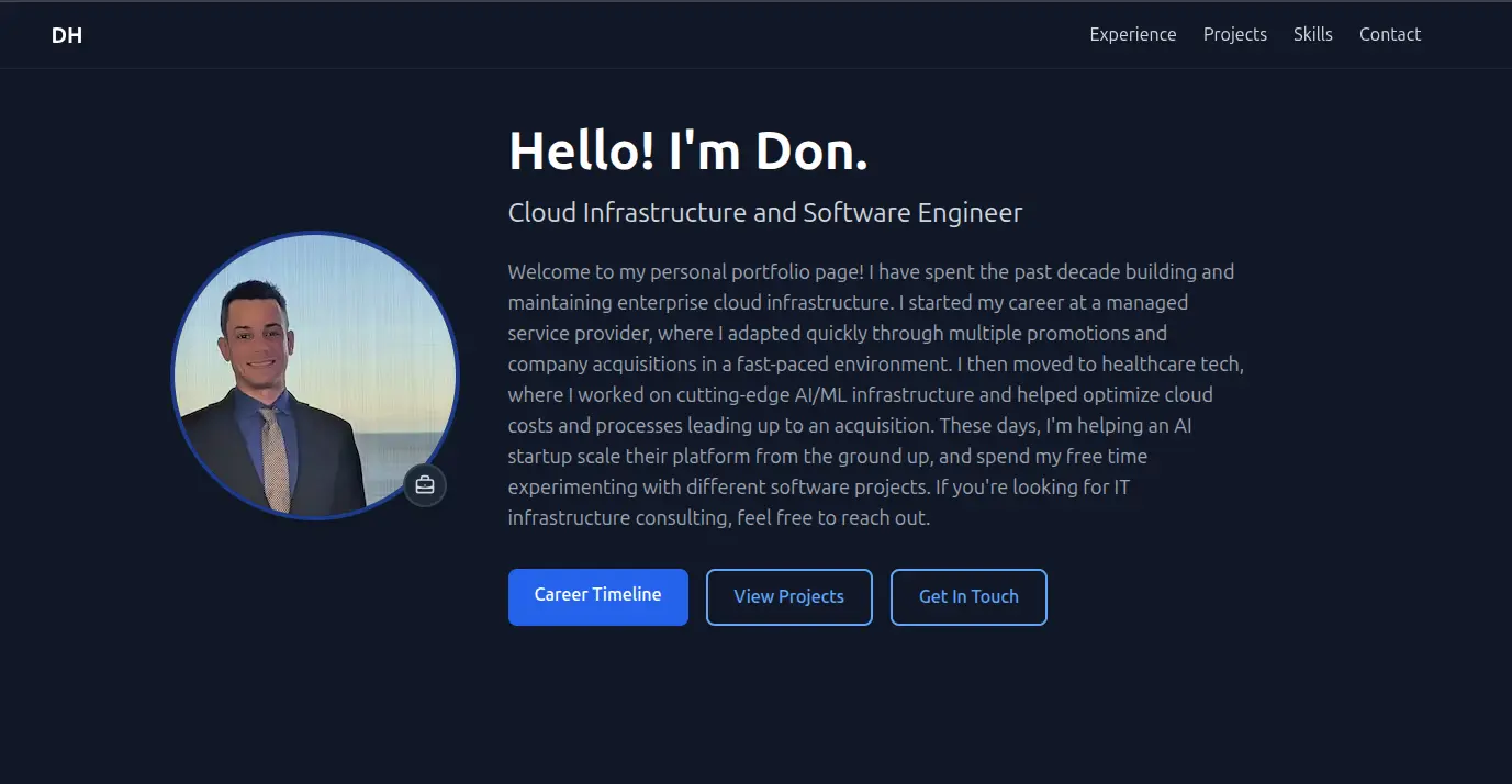 This Website! preview